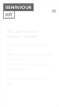 Mobile Screenshot of behaviourkit.com